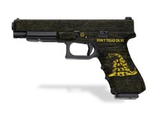 Gen 4 Glock 34 / Glock 35 Decal Grip - Don't Tread On Me