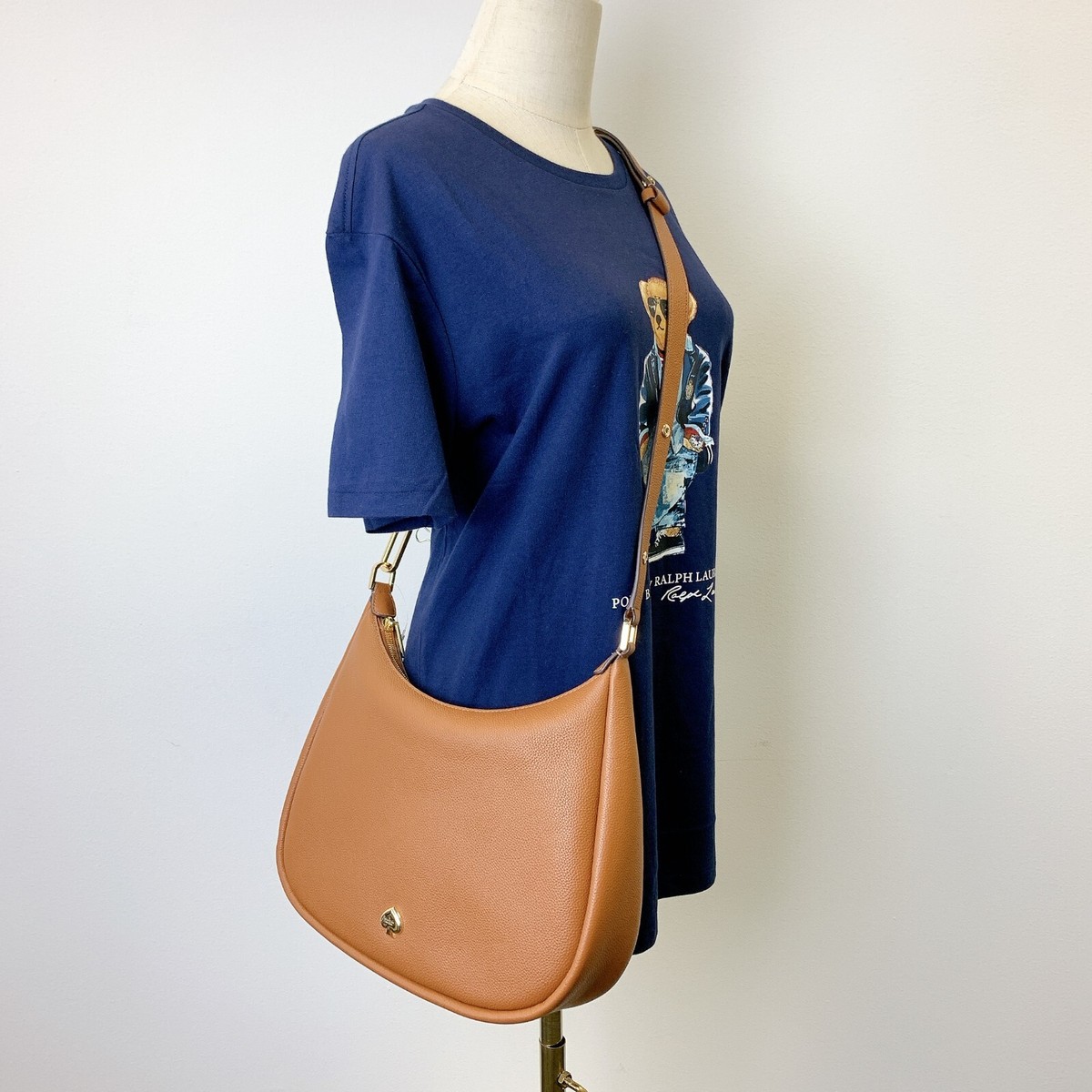 kate spade KK055 Kayla Large Shoulder Bag IN Warm Gingerbread