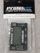 ProTek RC iChecker 3.0 LCD LiPo Battery Cell Checker 2-8S w/Balance Discharging