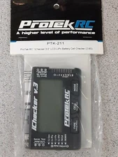 ProTek RC iChecker 3.0 LCD LiPo Battery Cell Checker 2-8S w/Balance Discharging