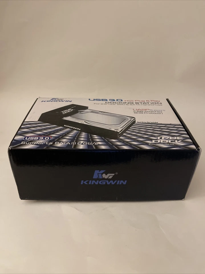  Kingwin 2.5/3.5inch SSD/SATA Superspeed USB3.0 Docking Station (TD-2535U3) - Image 4 of 4
