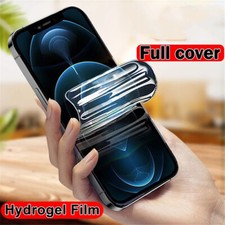 Anti Fingerprint Hydrogel Film For iPhone 15 Pro Max 14 Pro Max XS 13 Pro SE 12