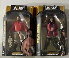 Cash Wheeler & Nyla Rose AEW Unrivaled Collection Figure Lot Of 2 New