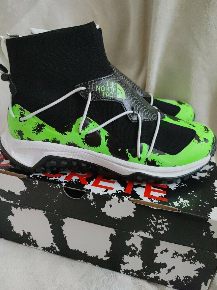 The North Face Men\'s Sihl Mid Animal Print Hiking Shoes 9.5 NEW North Face Sihl Mid Animal Black/Green Trail Hiking  main image 4