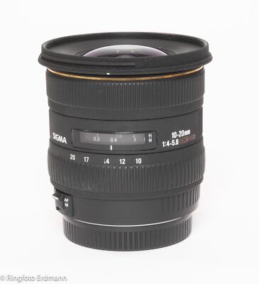 Sigma EX 10-20 mm F/4.0-5.6 HSM IF ASP DC Canon Objektiv, gebraucht, Fachhandel