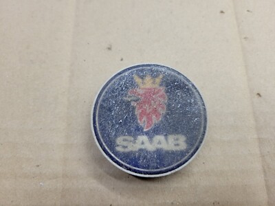 Saab OEM 1999-2003 9-3 9 3 9-5 9 5 Blue 2.5'' Center Cap Hub Dust Cover 12802437