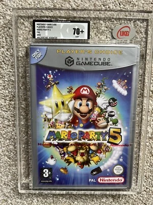 MARIO PARTY 5 - GAMECUBE - GRADED - UKG VGA WATA - Bild 1 von 2
