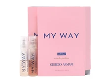 GIORGIO ARMANI MY WAY INTENSE EDP 1.2ml .04fl oz x 2 PERFUME SPRAY SAMPLE VIALS