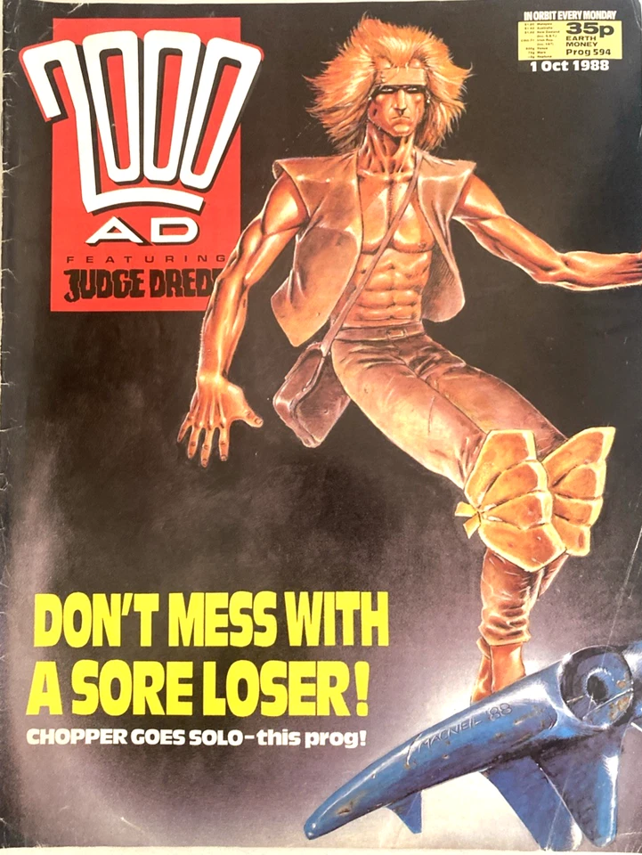 2000 A.D. NUMBER'S BETWEEN 594-751. ( 12 MAGAZINE 1988-1991 LOT) JUDGE DREDD. - Image 2 of 4