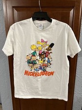 Vintage Rugrats T-Shirt Nickelodeon Viacom Delta Pro Weight Men s Size XL White