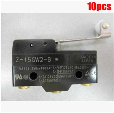10Pcs Z15GW2B Omron Z-15GW2-B Limit Switch Basic Switch Ic pa
