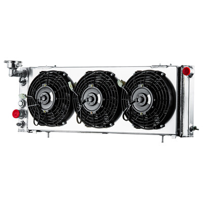 3 Row Radiator Shroud Fan Fit 1984-01 Jeep Comanche Cherokee XJ 2.5L 4.0L