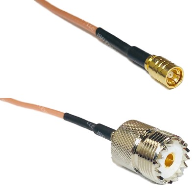 RG316 SMB FEMALE to SO239 UHF Female RF Cable Rapid-SHIP LOT