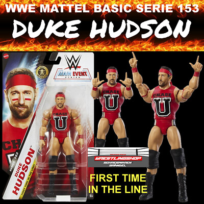WWE MATTEL BASIC SERIE 153 DUKE HUDSON WRESTLING ACTION FIGUR ELITE NXT SMACKDOW