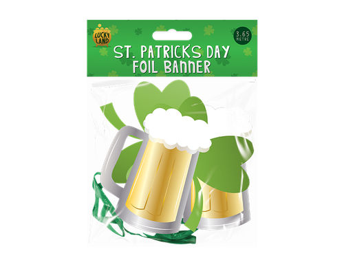 DECORACIONES DE DÍA ST. PATRICKS Globos Bandera Bandera Bunting Utilería Oropel Confeti☘��️ - Imagen 64 de 106