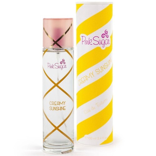 Eau de toilette Aquolina Pink Sugar Creamy Sunshine 100 ml pour femme parfum gourmand ensoleillé