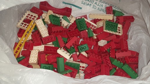 LEGO minitalia 1,1 Kg usati lotto vintage costruzioni bricks mini italia - Foto 4 di 8