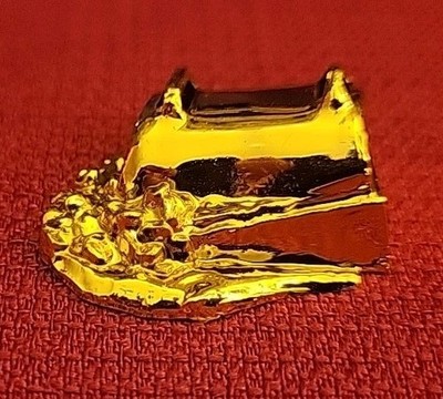 Treasure Trove 2008 Board Game REPLACEMENT Gold Captain Kidd's Chest Token Piece