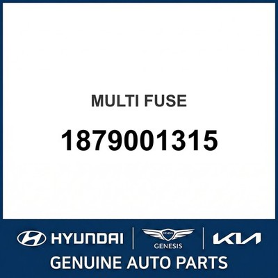 2011-2015 Kia Optima Multi Fuse OEM Neu 1879001315