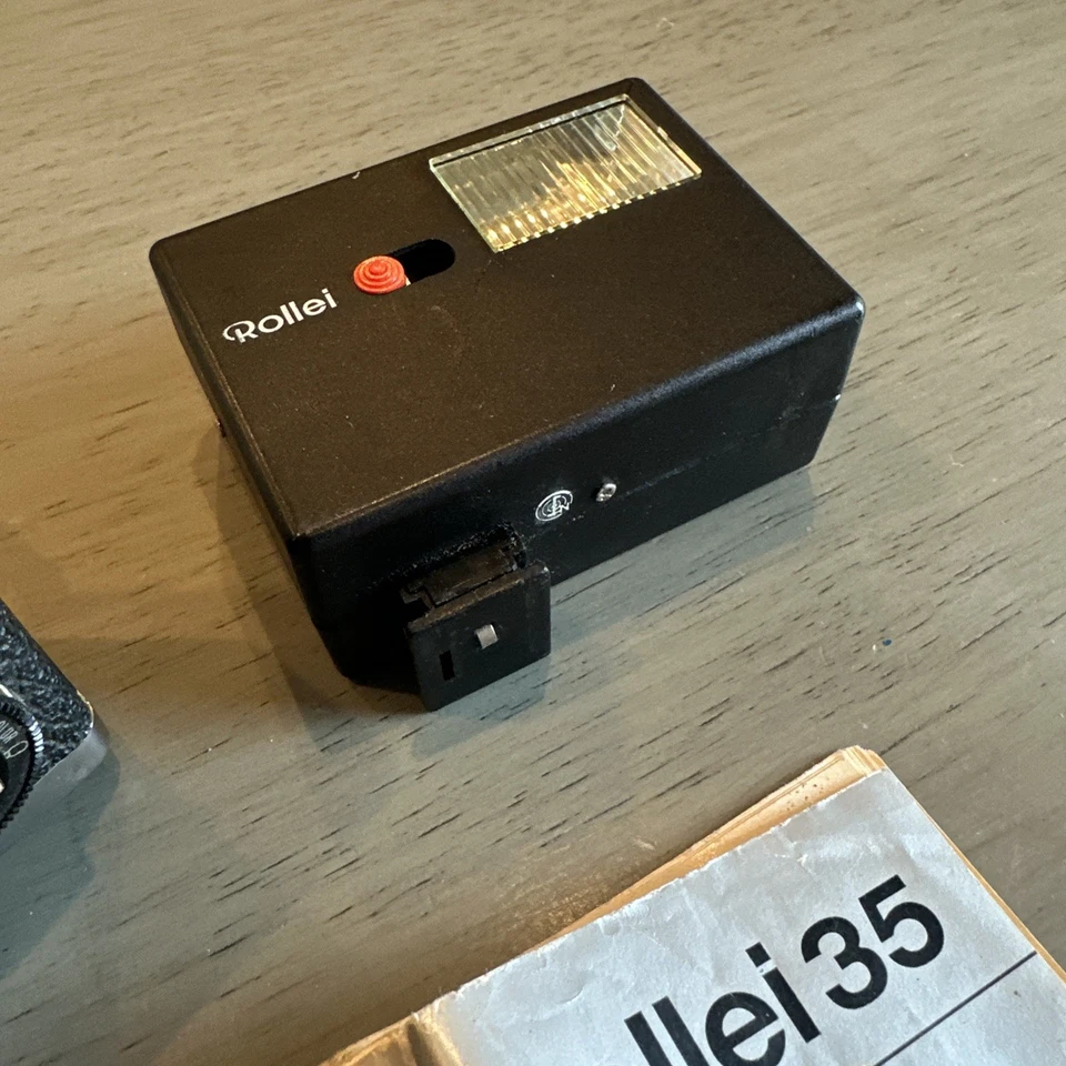 Rollei 35 - 银色 - 35 毫米胶片相机仪表尚未测试。 — 第 2/4 张图片