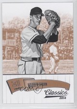 2014 Panini Classics Warren Spahn #141 HOF 0w7