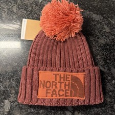 The North Face Heritage Ski Tuke Beanie Sumac/Mars Dust One Size NWT