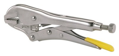 Stanley 084811 Feststellzange 7 Zoll gerade Backe, silber