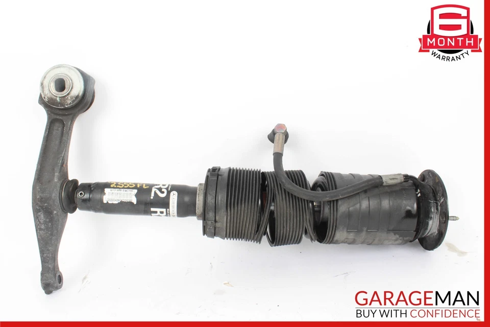 00-06 Amortiguador de puntal delantero derecho del lado del pasajero Mercedes W220 S55 AMG fabricante de equipos originales Foto 4 de 4