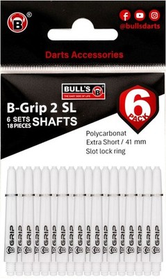 BULL'S 6P-B-Grip-2 SL Sh. m weiß