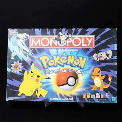 Pokémon Monopoly - Parker / Hasbro Spiel - Vollständig - Zustand Sehr Gut - Bild 1 von 4
