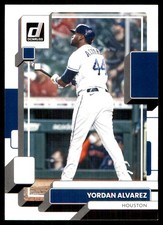 Yordan Alvarez 2022 Donruss #140 Astros MLB READ FREE SHIPPING AutographDen