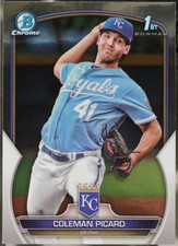 2023 Bowman Draft #BDC-161 Coleman Picard Chrome Baseball EX