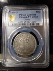 1866-S Seated Liberty Half Dollar 50c PCGS VF Details Motto