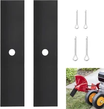 2 Pack Universal 9" x 2" w/1/2 Hole Edger Blade 2059 Compatible with Mclane... 