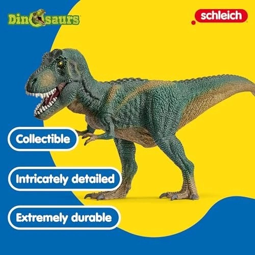 Figura verde oscuro Schleich Tyrannosaurus Rex 14587 Foto 3 de 4