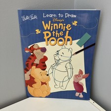 Vintage Walter Foster Learn to Draw Disney's Winnie the Pooh - Glossy Softcover
