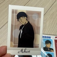 Detective Conan Shinji Akai / Lee Sang-yoon Autograph Photo & Card
