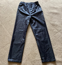 Kids Waterproof Trousers Navy Age 13/14 New With Tags Champion