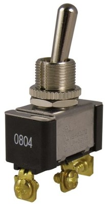  GSW-13 Heavy Duty Electrical Toggle Switch, SPDT, ON-OFF-ON, 20 A/125V AC, 