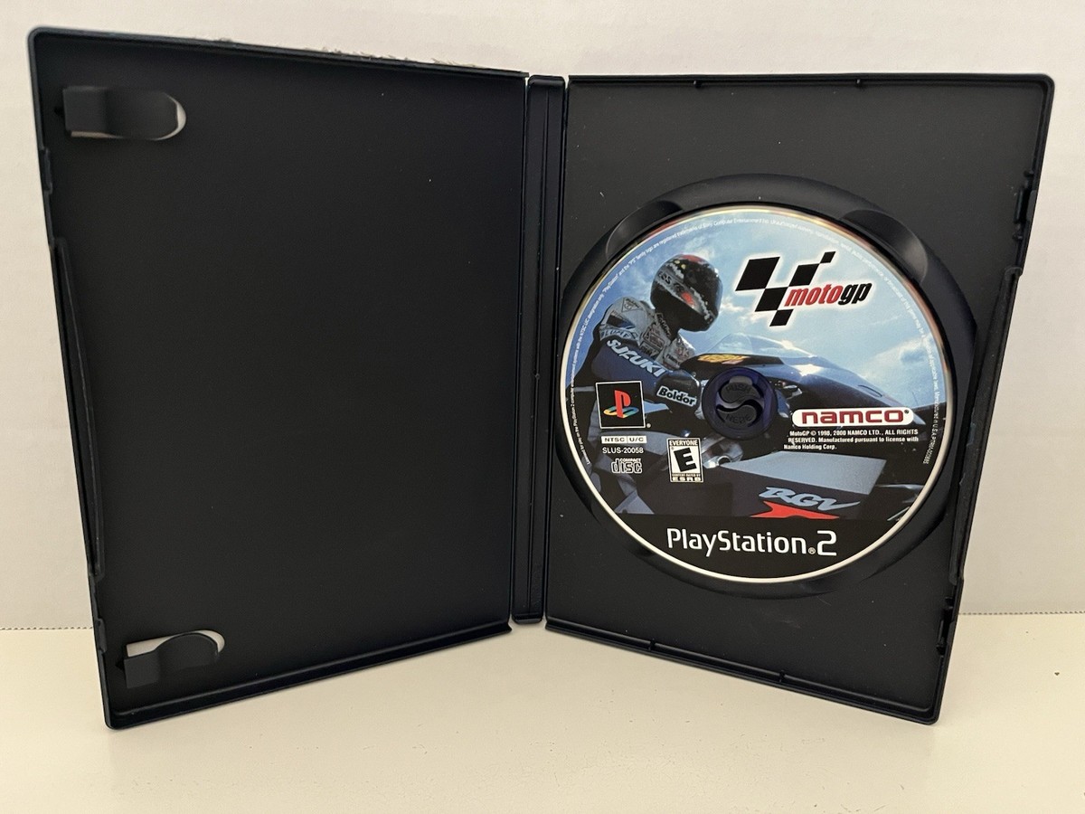 MotoGP PS2 Black Label (Sony PlayStation 2, 2000) No Manual Mint