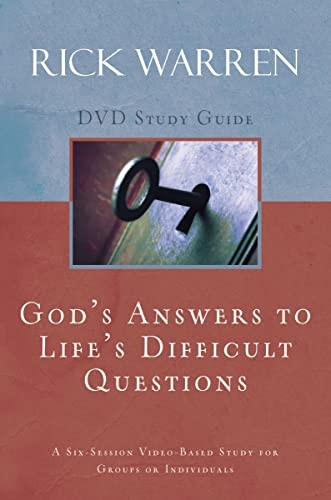 God's Answers to Life's Difficult Questions Study Guide,Rick War
