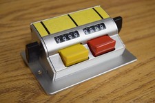 1 2 Double Mechnaical Industrial Tally QC Counter 4 Digit TallyCounterStore