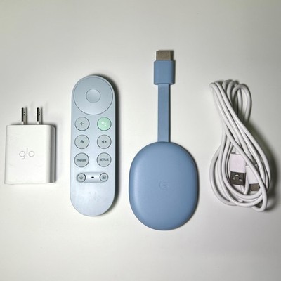 Google Chromecast with Google TV 4K - Snow Pink Blue (Color Choose) Freeshipping