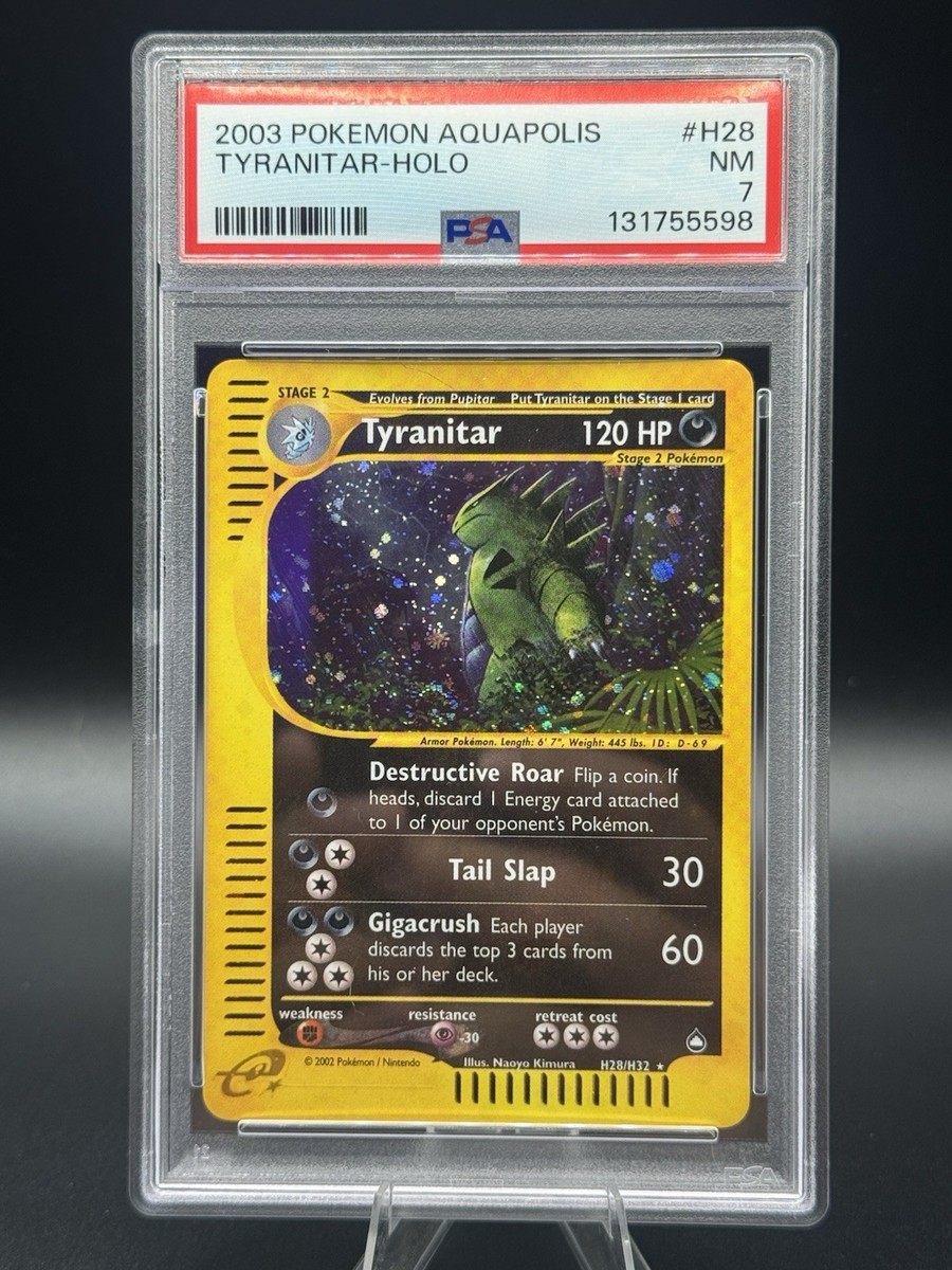 Tyranitar H28/H32 Aquapolis Holo for sale online | eBay