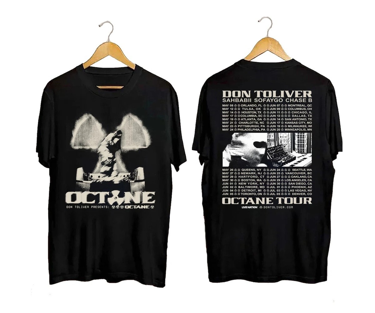 Don Toliver Octane Tour 2026 T-Shirt Concert Rap FULL SIZE Gift