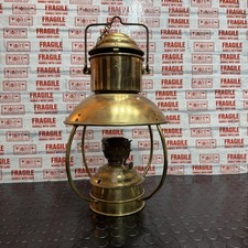 Vintage Brass Ship Trawler Nautical Lamp