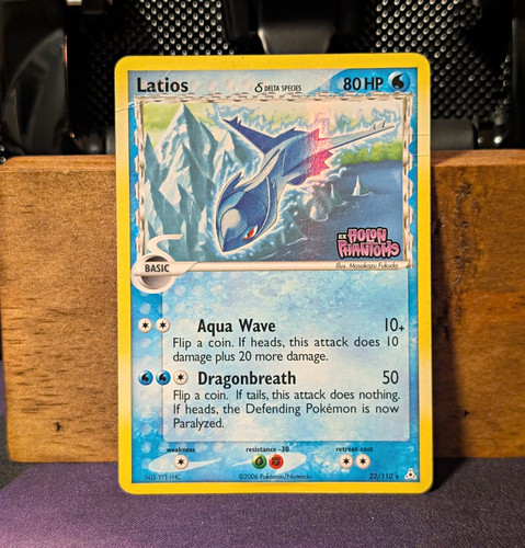 Pokemon TCG Latios EX Holon Phantoms 22/110 Delta Species Reverse Holo Rare