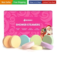 Shower Steamers Aromatherapy, 8 Pack Shower Bombs for Relaxation and Stress R...
