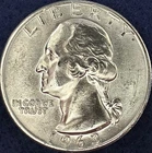 1963-D Washington Silver Quarter Ch BU