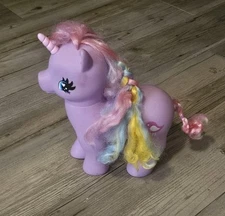 My Little Pony MLP Jumbo 10" Gi-Go Fakie Purple Rainbow Unicorn SML-16-B1